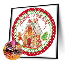 Load image into Gallery viewer, Diamond Painting - Partial Special Shaped - candy house (30*30CM)
