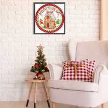 Load image into Gallery viewer, Diamond Painting - Partial Special Shaped - candy house (30*30CM)
