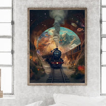 Load image into Gallery viewer, Diamond Painting - Full Round - train (30*40CM)
