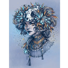Load image into Gallery viewer, Diamond Painting - Full Round - girl (30*40CM)
