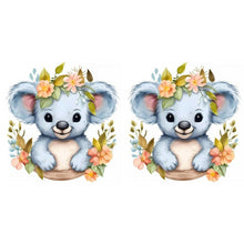 Load image into Gallery viewer, Diamond Painting - Full Round - baby koala (30*30CM)
