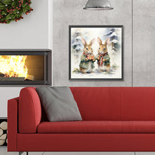Load image into Gallery viewer, Diamond Painting - Full Round - gift bunny (30*30CM)
