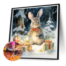 Load image into Gallery viewer, Diamond Painting - Full Round - gift bunny (30*30CM)
