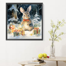 Load image into Gallery viewer, Diamond Painting - Full Round - gift bunny (30*30CM)

