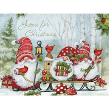 Load image into Gallery viewer, Diamond Painting - Full Round - christmas gnome (40*30CM)
