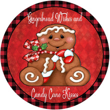Load image into Gallery viewer, Diamond Painting - Full Round - round gingerbread man (30*30CM)
