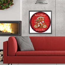 Load image into Gallery viewer, Diamond Painting - Full Round - round gingerbread man (30*30CM)
