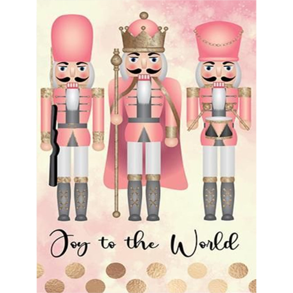 Diamond Painting - Full Round - Christmas Nutcracker (30*40CM)