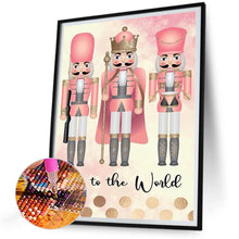Load image into Gallery viewer, Diamond Painting - Full Round - Christmas Nutcracker (30*40CM)
