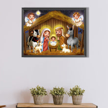 Load image into Gallery viewer, Diamond Painting - Full Round - nativity (40*30CM)
