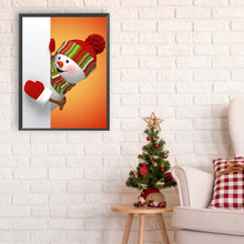 Load image into Gallery viewer, Diamond Painting - Full Round - Christmas snowman (30*40CM)
