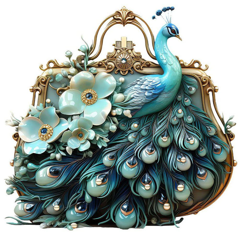 Diamond Painting - Full Round - blue bag (30*30CM)