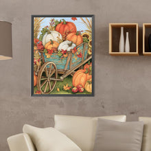 Load image into Gallery viewer, Diamond Painting - Full Round - Autumn pumpkin harvest (30*40CM)
