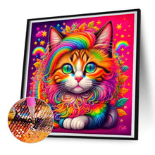 Load image into Gallery viewer, Diamond Painting - Full Round - Colorful cats (30*30CM)

