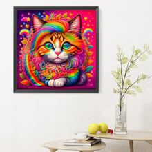Load image into Gallery viewer, Diamond Painting - Full Round - Colorful cats (30*30CM)
