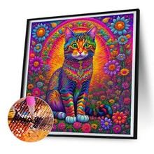 Load image into Gallery viewer, Diamond Painting - Full Round - Colorful cats (30*30CM)

