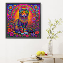 Load image into Gallery viewer, Diamond Painting - Full Round - Colorful cats (30*30CM)

