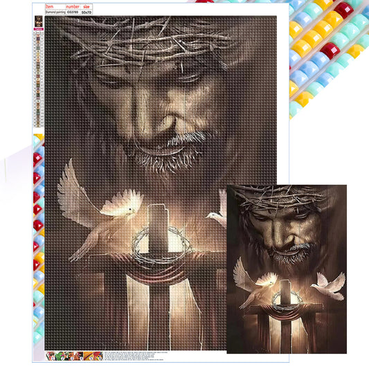 Diamond Painting - Full Square - Jesus (50*70CM)