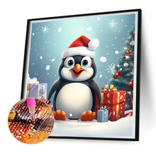 Load image into Gallery viewer, Diamond Painting - Full Round - Christmas little penguin (30*30CM)

