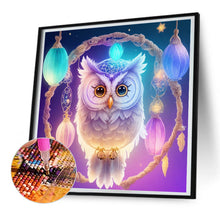 Load image into Gallery viewer, Diamond Painting - Full Round - Owl Dream Catcher (30*30CM)
