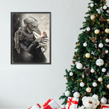 Load image into Gallery viewer, Diamond Painting - Full Round - Him and the bird (30*40CM)

