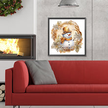 Load image into Gallery viewer, Diamond Painting - Full Round - winter snowman (30*30CM)
