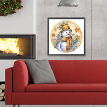 Load image into Gallery viewer, Diamond Painting - Full Round - winter snowman (30*30CM)

