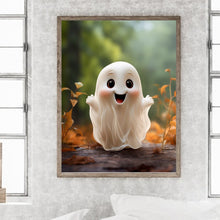 Load image into Gallery viewer, Diamond Painting - Full Round - Halloween cute little ghost (30*40CM)
