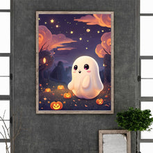 Load image into Gallery viewer, Diamond Painting - Full Round - Halloween cute little ghost (30*40CM)
