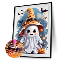 Load image into Gallery viewer, Diamond Painting - Full Round - Halloween cute little ghost (30*40CM)
