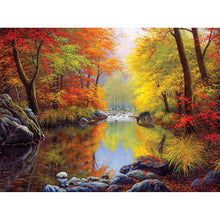 Load image into Gallery viewer, Diamond Painting - Full Round - wild scenery (40*30CM)

