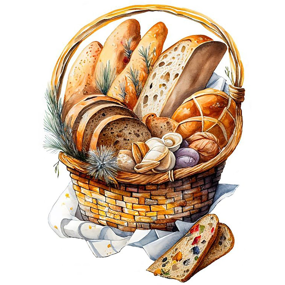 Diamond Painting - Full Round - bread (30*40CM)