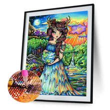 Load image into Gallery viewer, Diamond Painting - Full Round - The elf girl who protects the world (40*50CM)
