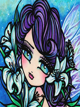 Load image into Gallery viewer, Diamond Painting - Full Round - elf girl (50*40CM)
