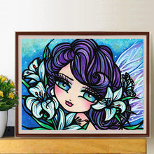 Load image into Gallery viewer, Diamond Painting - Full Round - elf girl (50*40CM)
