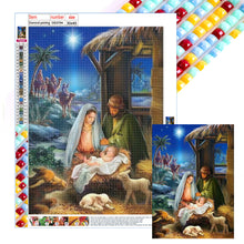 Load image into Gallery viewer, Diamond Painting - Full Square - nativity (30*40CM)
