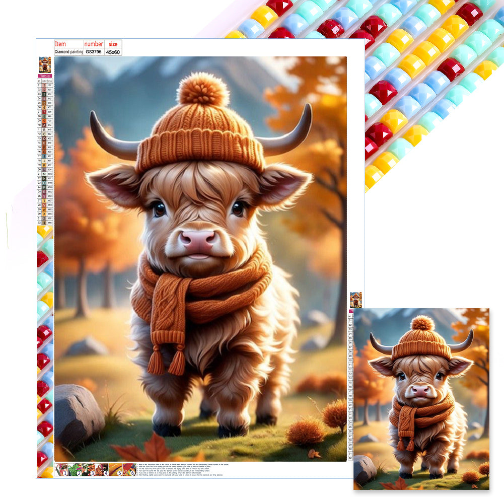 Diamond Painting - Full Square - woods calf (45*60CM)