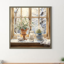 Load image into Gallery viewer, Diamond Painting - Full Round - winter room (30*30CM)
