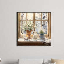 Load image into Gallery viewer, Diamond Painting - Full Round - winter room (30*30CM)
