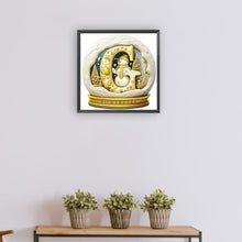 Load image into Gallery viewer, Diamond Painting - Full Round - Christmas crystal ball letter G (30*30CM)

