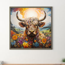 Load image into Gallery viewer, Diamond Painting - Full Round - Pastoral animal yak (30*30CM)
