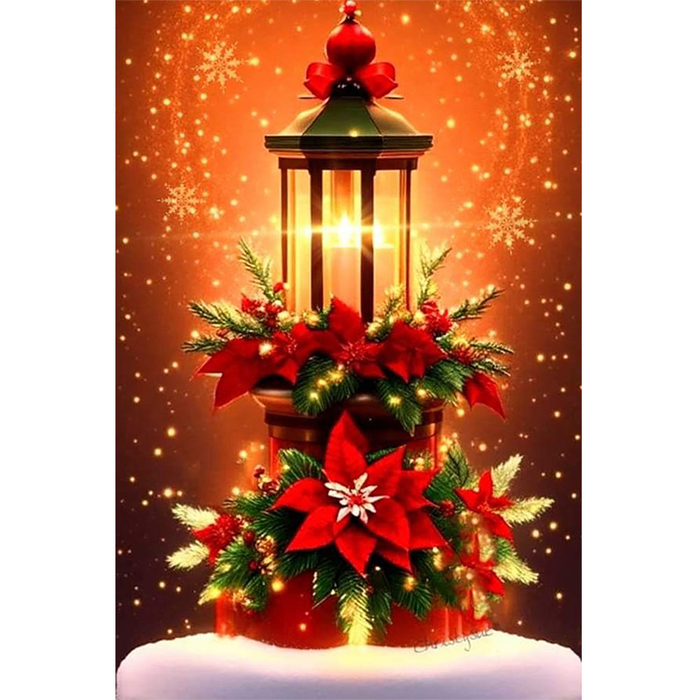 Diamond Painting - Full Round - Christmas holiday atmosphere (40*60CM)