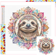 Load image into Gallery viewer, Diamond Painting - Full Square - sloth (30*30CM)
