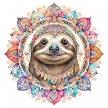 Load image into Gallery viewer, Diamond Painting - Full Square - sloth (30*30CM)
