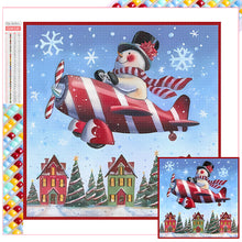Load image into Gallery viewer, Diamond Painting - Full Square - snowman (30*30CM)
