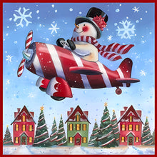 Load image into Gallery viewer, Diamond Painting - Full Square - snowman (30*30CM)
