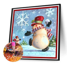 Load image into Gallery viewer, Diamond Painting - Full Square - snowman (30*30CM)
