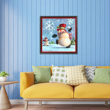 Load image into Gallery viewer, Diamond Painting - Full Square - snowman (30*30CM)
