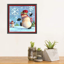 Load image into Gallery viewer, Diamond Painting - Full Square - snowman (30*30CM)
