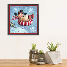 Load image into Gallery viewer, Diamond Painting - Full Square - snowman (30*30CM)
